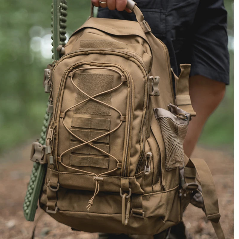 LQARMY Outdoor Backpack for Hiking Camping and Travel