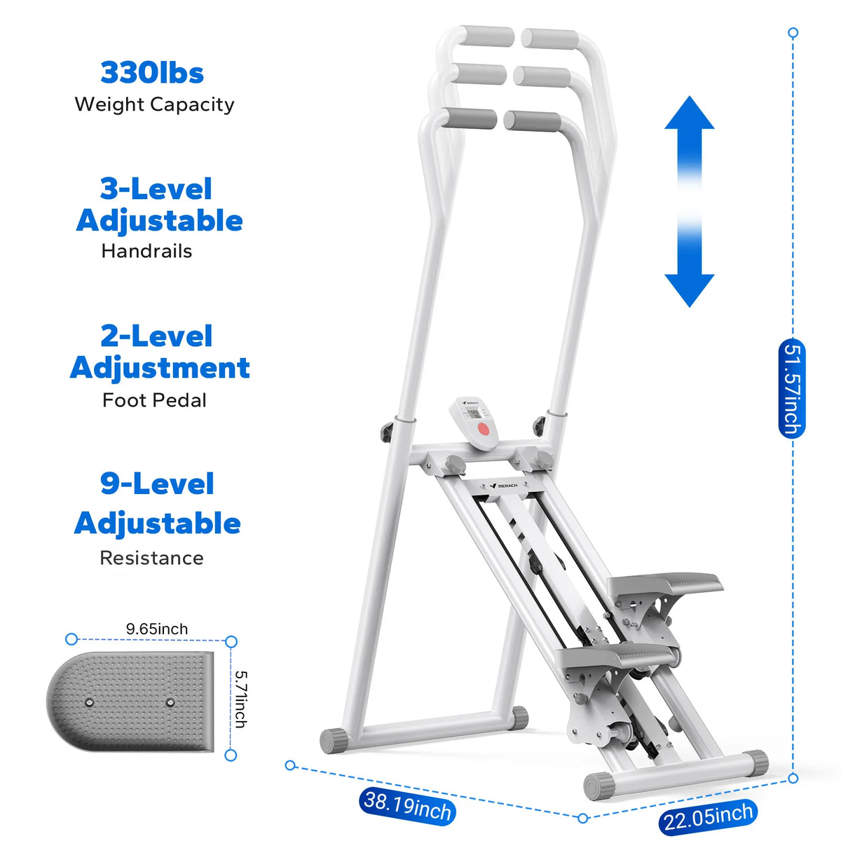 MERACH Stair Stepper For Home Gym Full Body Cardio Workout