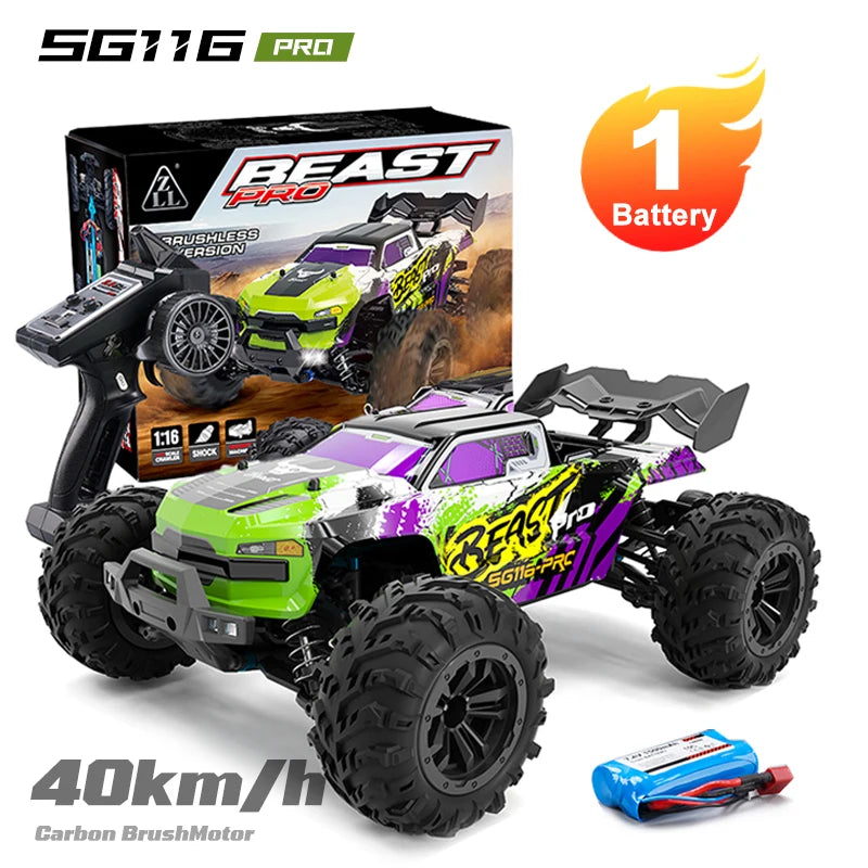 ZNLYRION SG116MAX PRO 4WD Offroad RC Buggy With Metal Gears