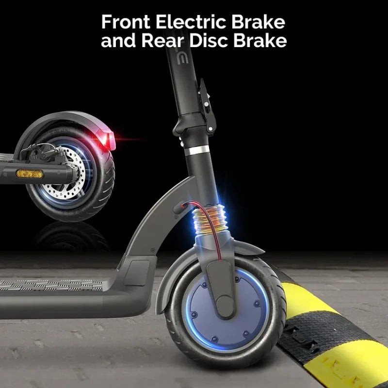 G-CYCLE Electric Scooter With 650W Motor, Folding Design And Dual Brakes