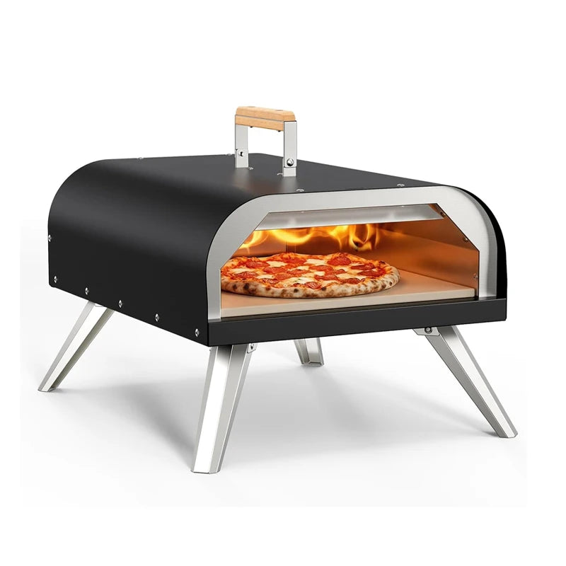 Portable Outdoor Propane Pizza Oven With Pizza Stone