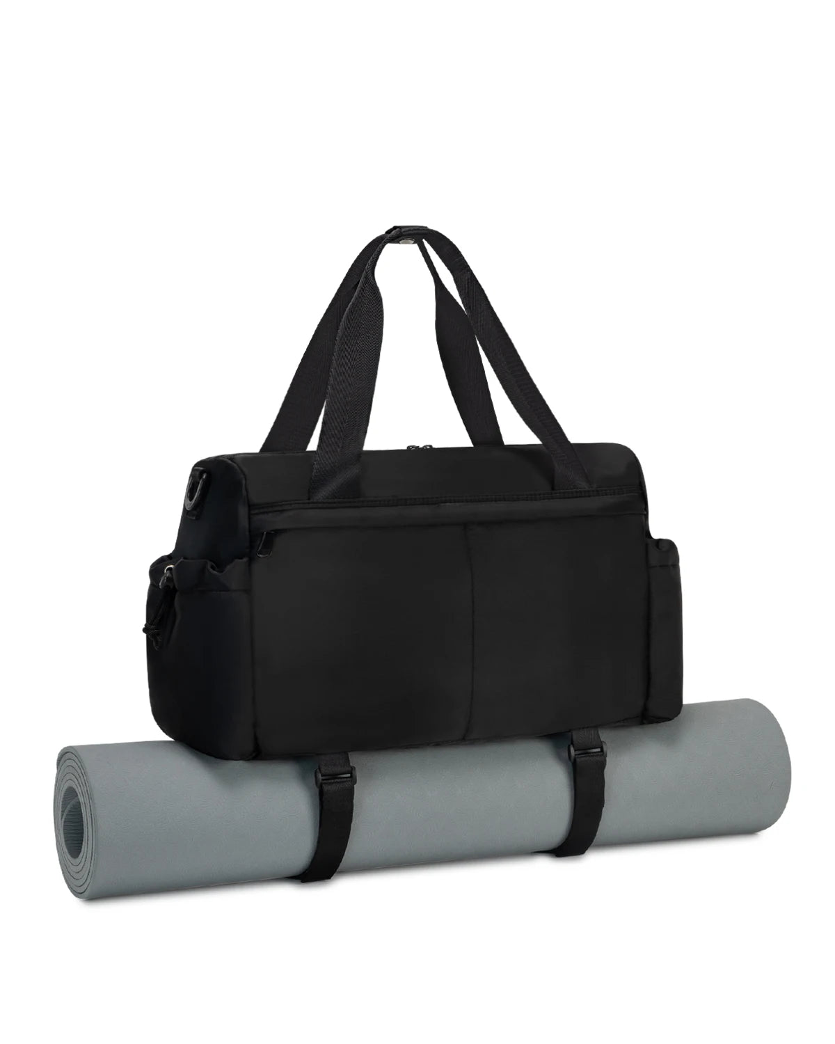 Lightweight Fitness Duffel With Yoga Mat Holder And Wet Pocket