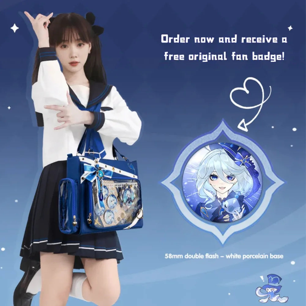Kabaqoo Furina Ita Display Bag for Anime Collectors and Fans