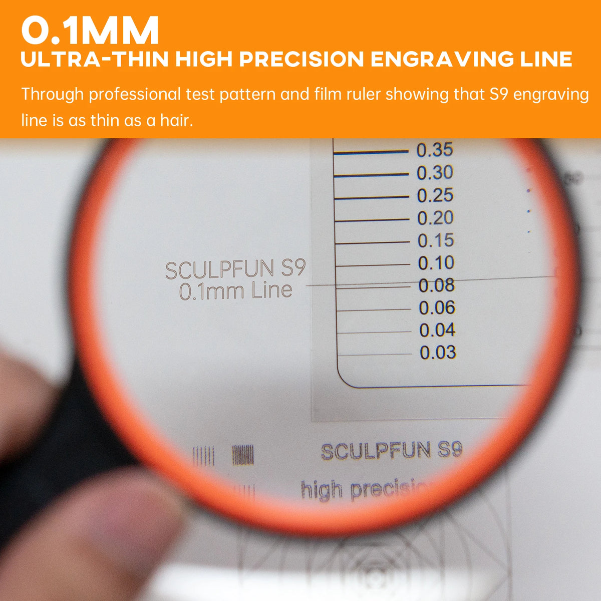 SCULPFUN S9 Laser Engraving Machine With Beam Shaping Technology