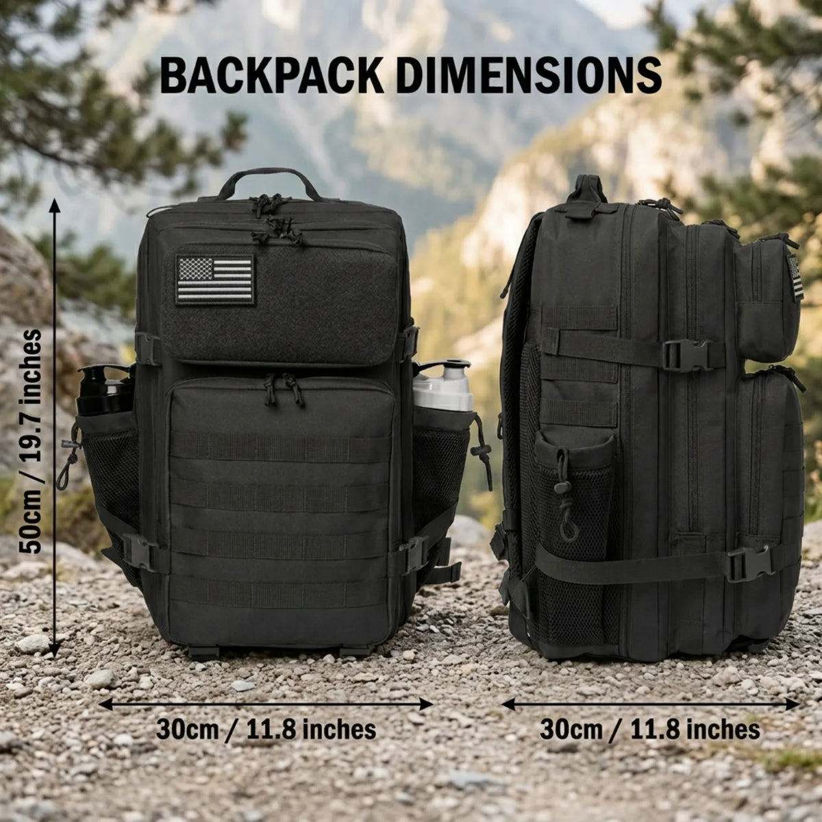 ReFire Gear Hunting Backpack With Dual Bottle Holders