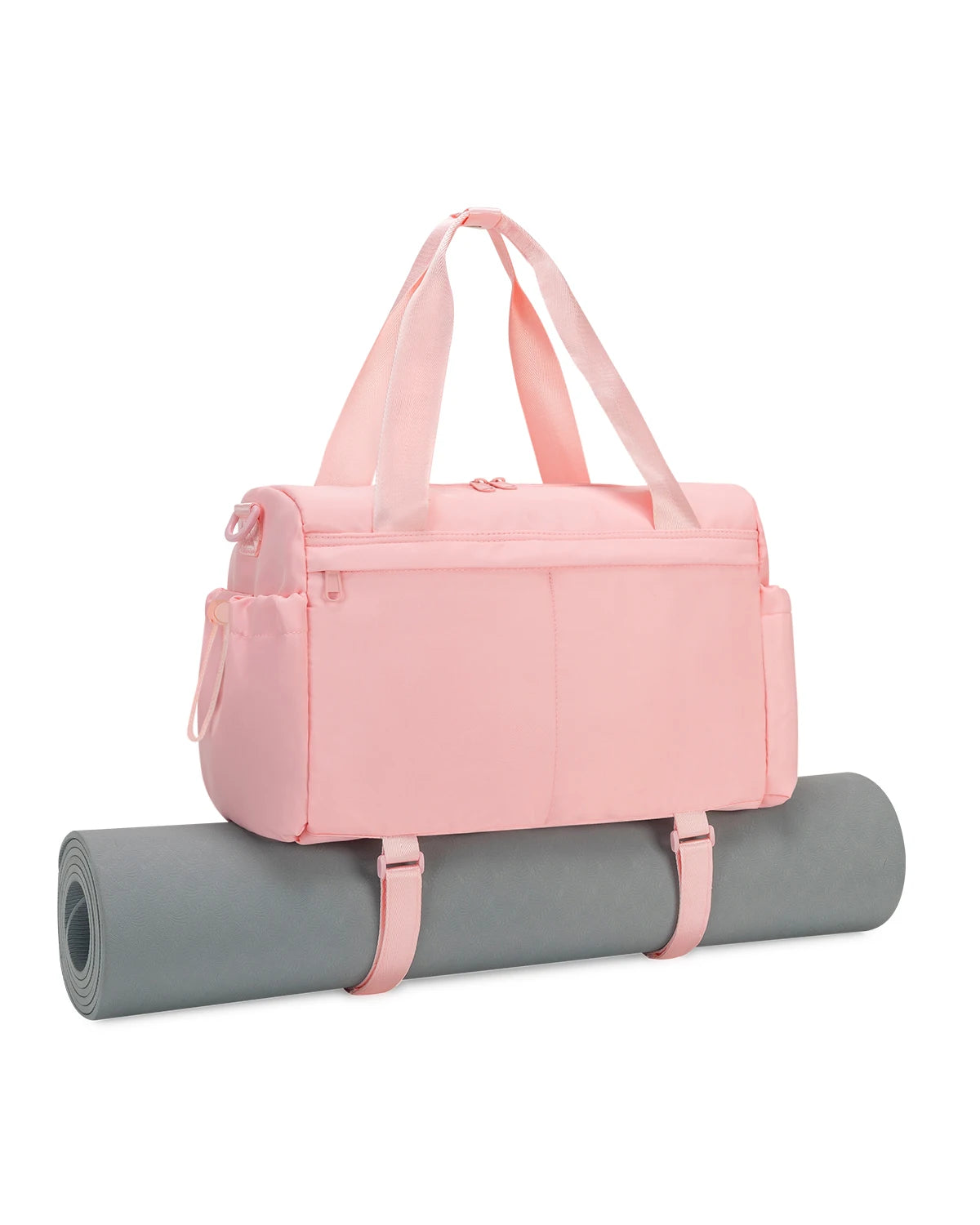 Lightweight Fitness Duffel With Yoga Mat Holder And Wet Pocket