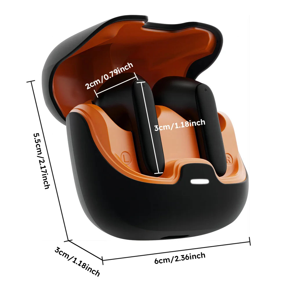 Firsting Bluetooth 5.4 Wireless Earphones With ENC Noise Cancelling
