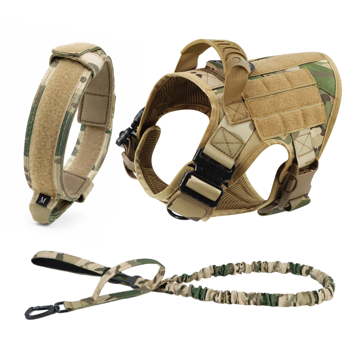 PETRAVEL Padded Dog Harness and Leash Set for Training Walks