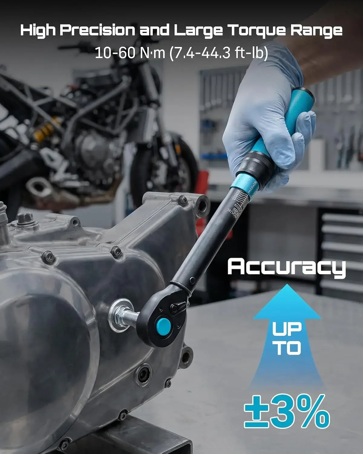 Seesii D2 Lite Electric Torque Wrench With Precision Click Feedback