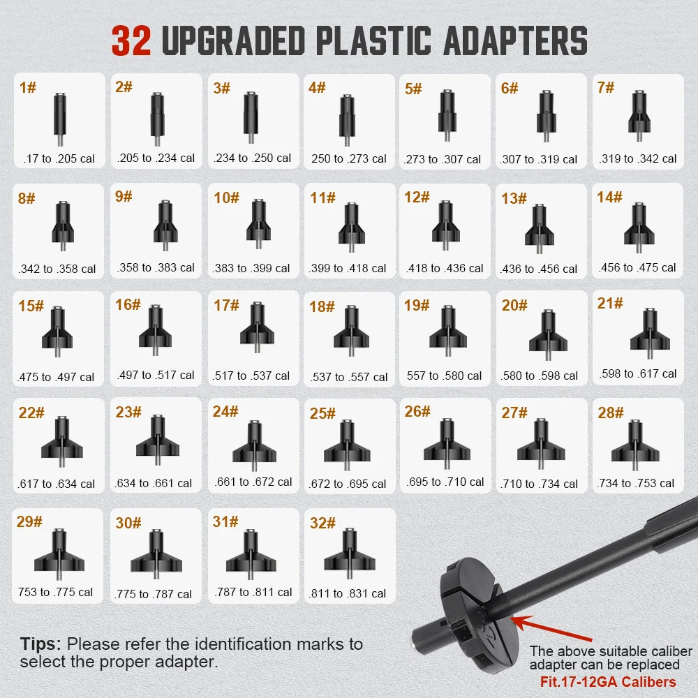 Universal Laser Boresighter Kit With Adapters And Anti Cant Level