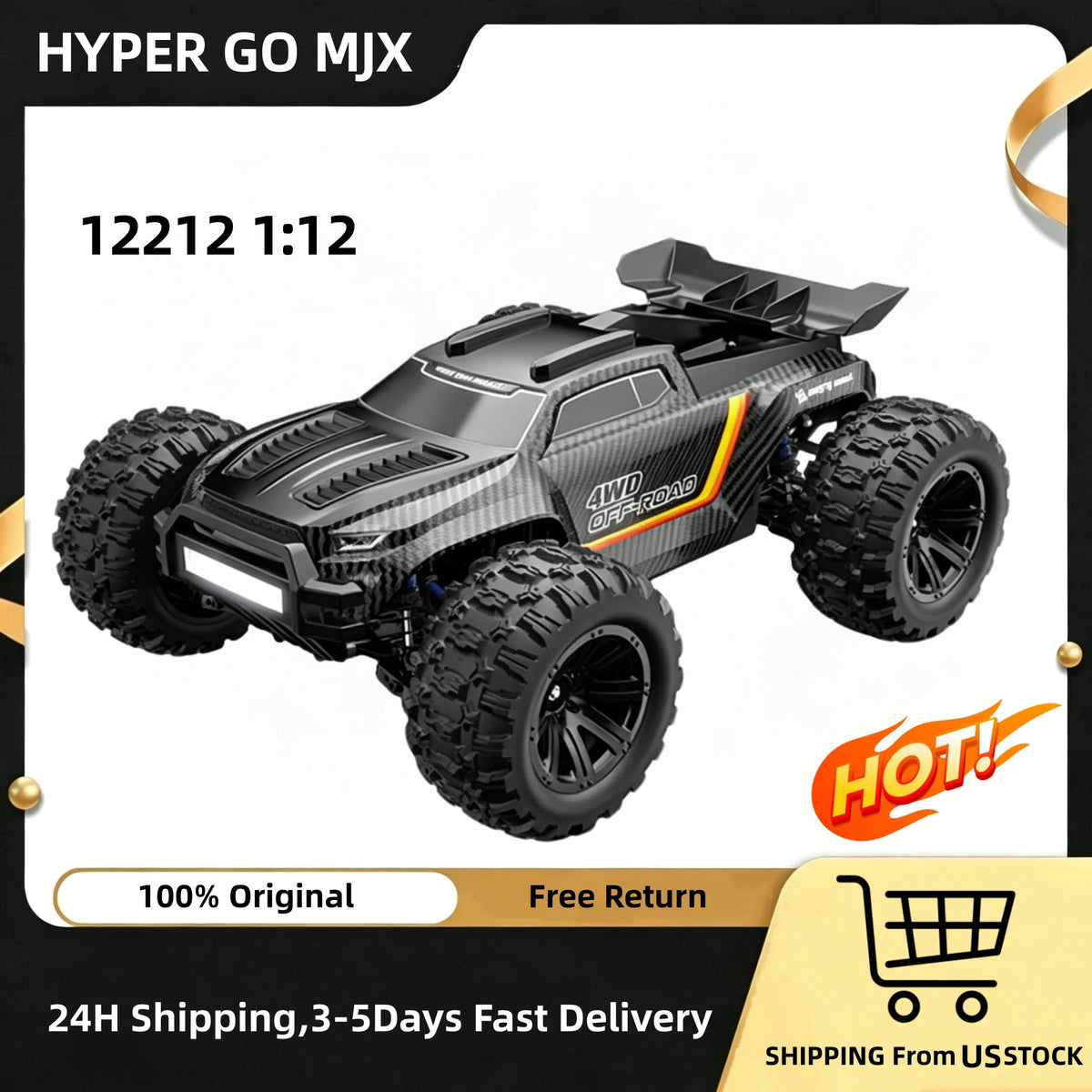 MJX Hyper Go Brushless Remote Control Off Road Monster Truck