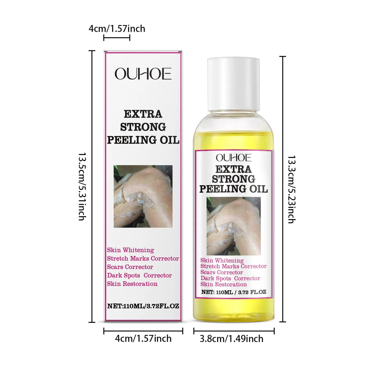 Gentle Body Exfoliating Oil for Smooth Moisturized Glowing Skin