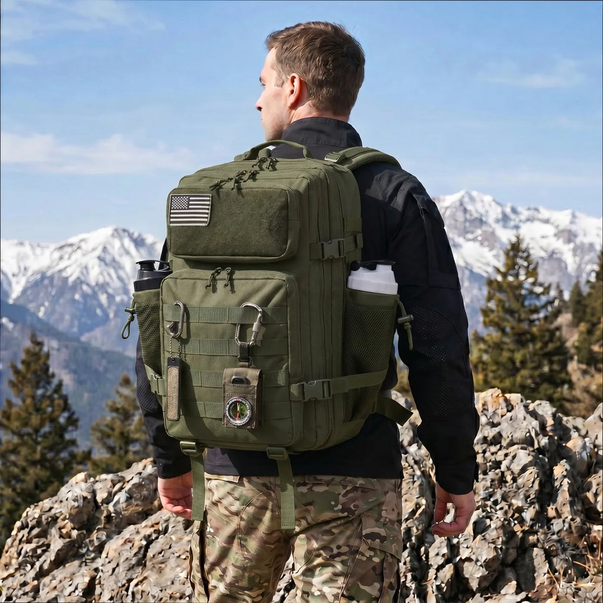 ReFire Gear Hunting Backpack With Dual Bottle Holders