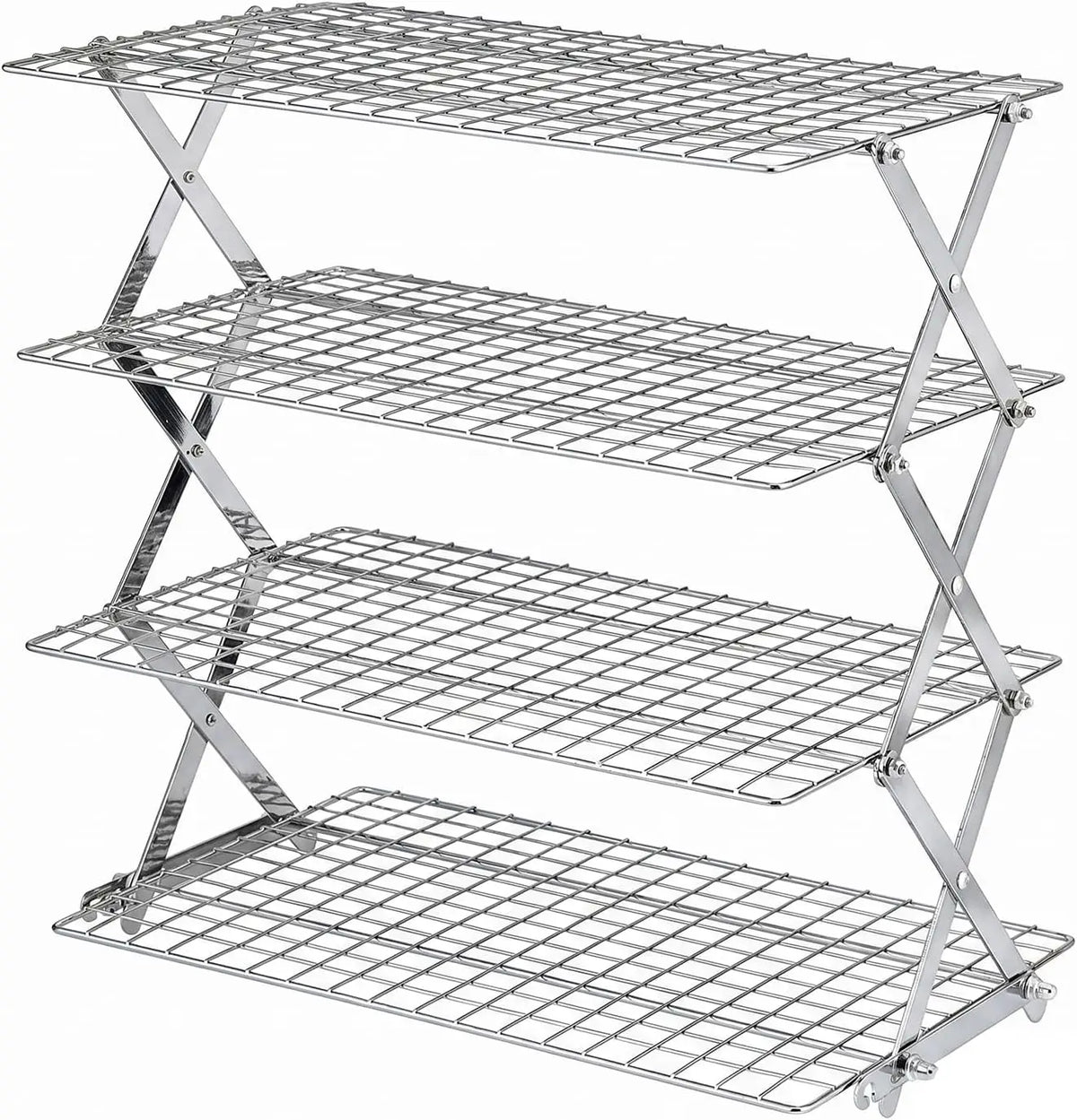 Garvee Foldable Multi Tier Stainless Steel Baking Cooling Rack