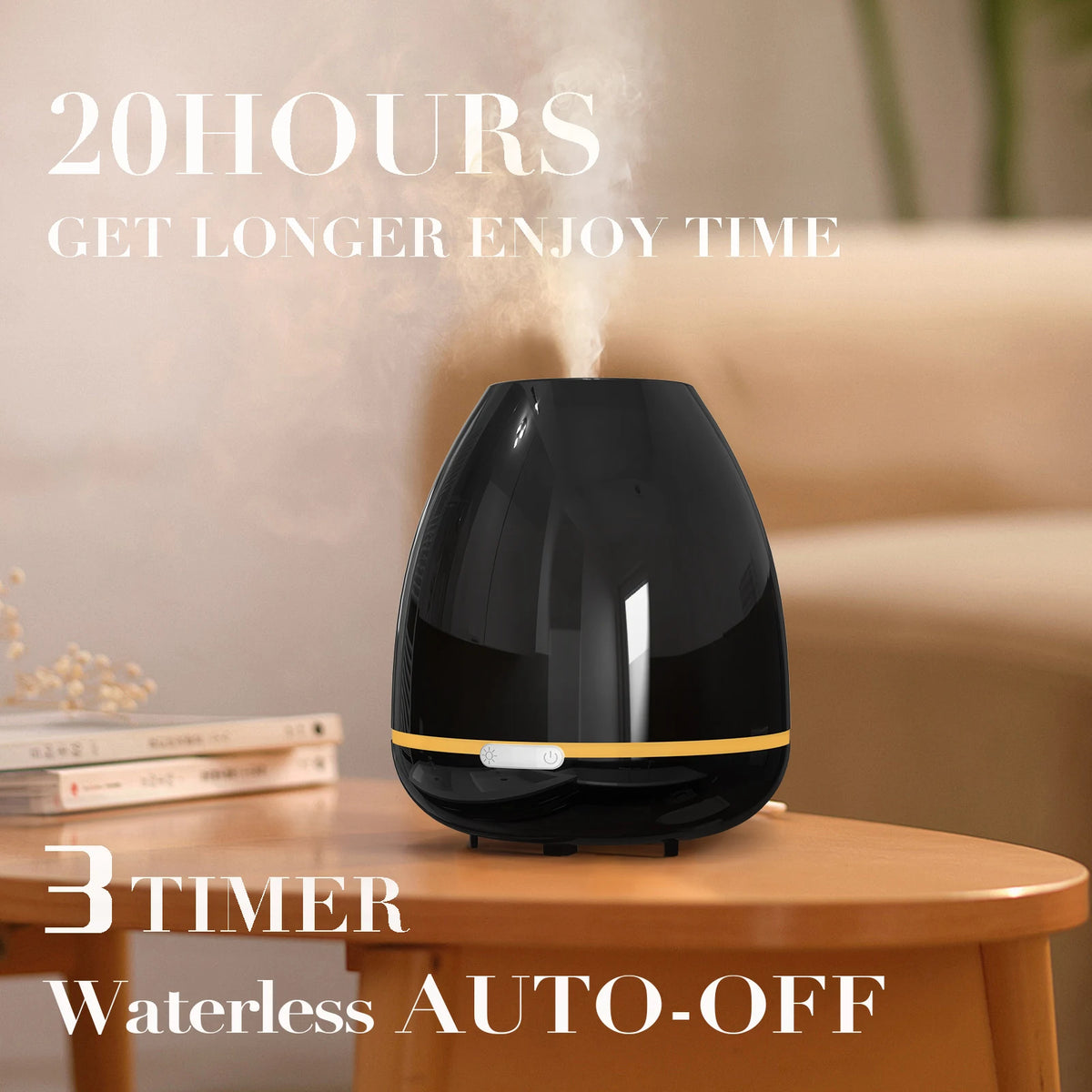 Fashome Ultrasonic Aromatherapy Diffuser And Cool Mist Humidifier