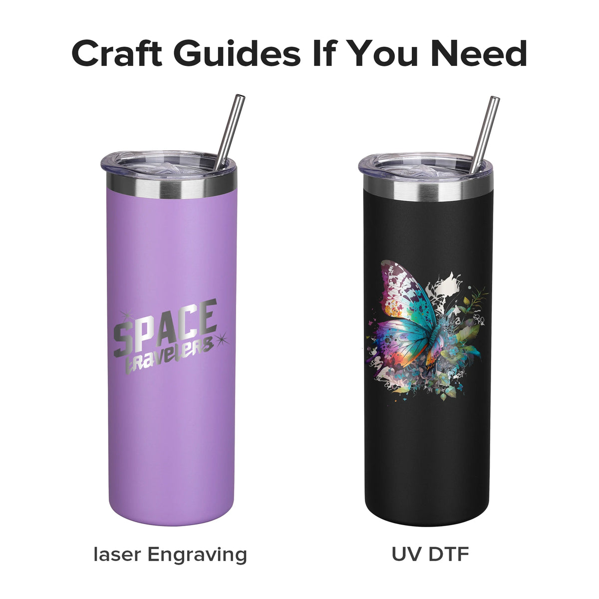 Fastsub Stainless Steel Vacuum Insulated Tumblers With Lids And Straws
