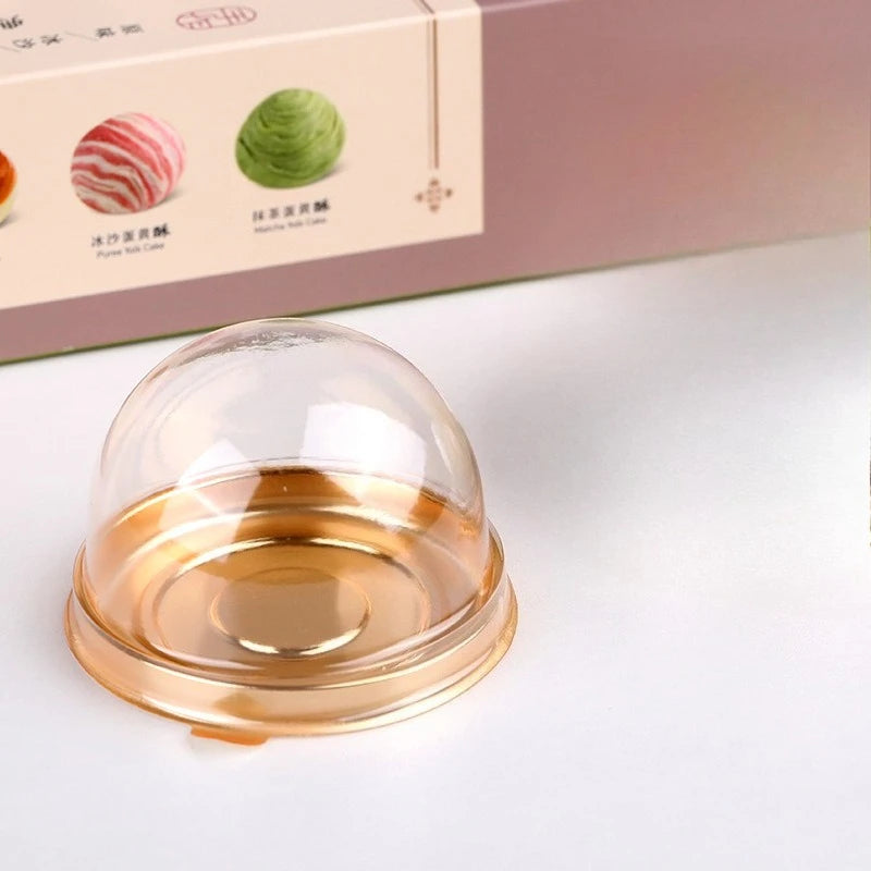 Plastic Dome Cake Boxes for Cupcakes, Cheesecakes and Desserts