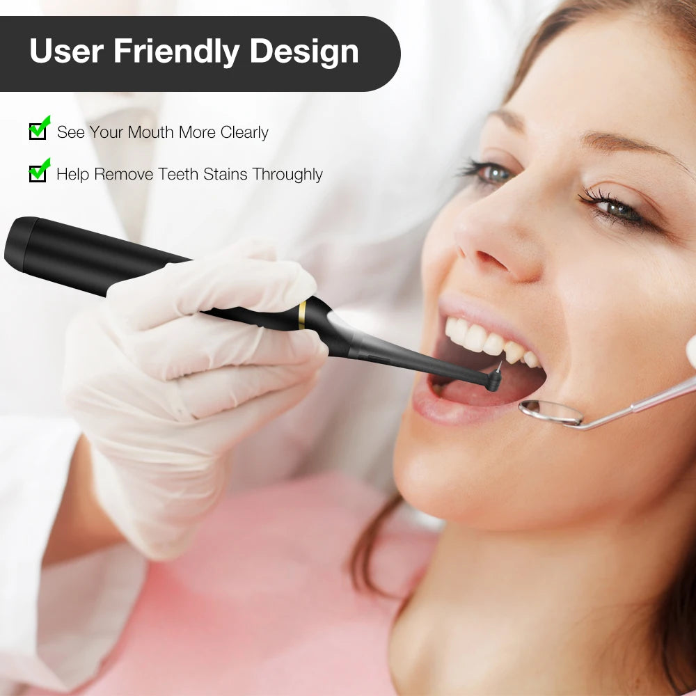 Rechargeable Ultrasonic Dental Scaler For Tartar And Plaque Removal