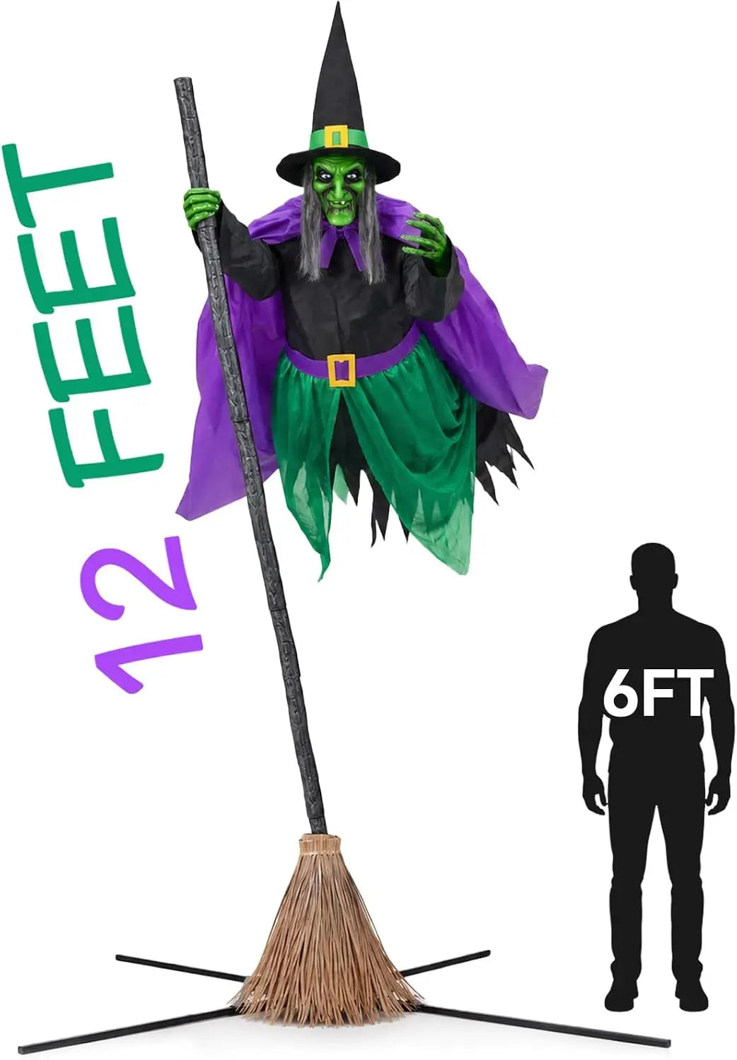 Halloween Animatronic Prop With Sound And Touch Effects