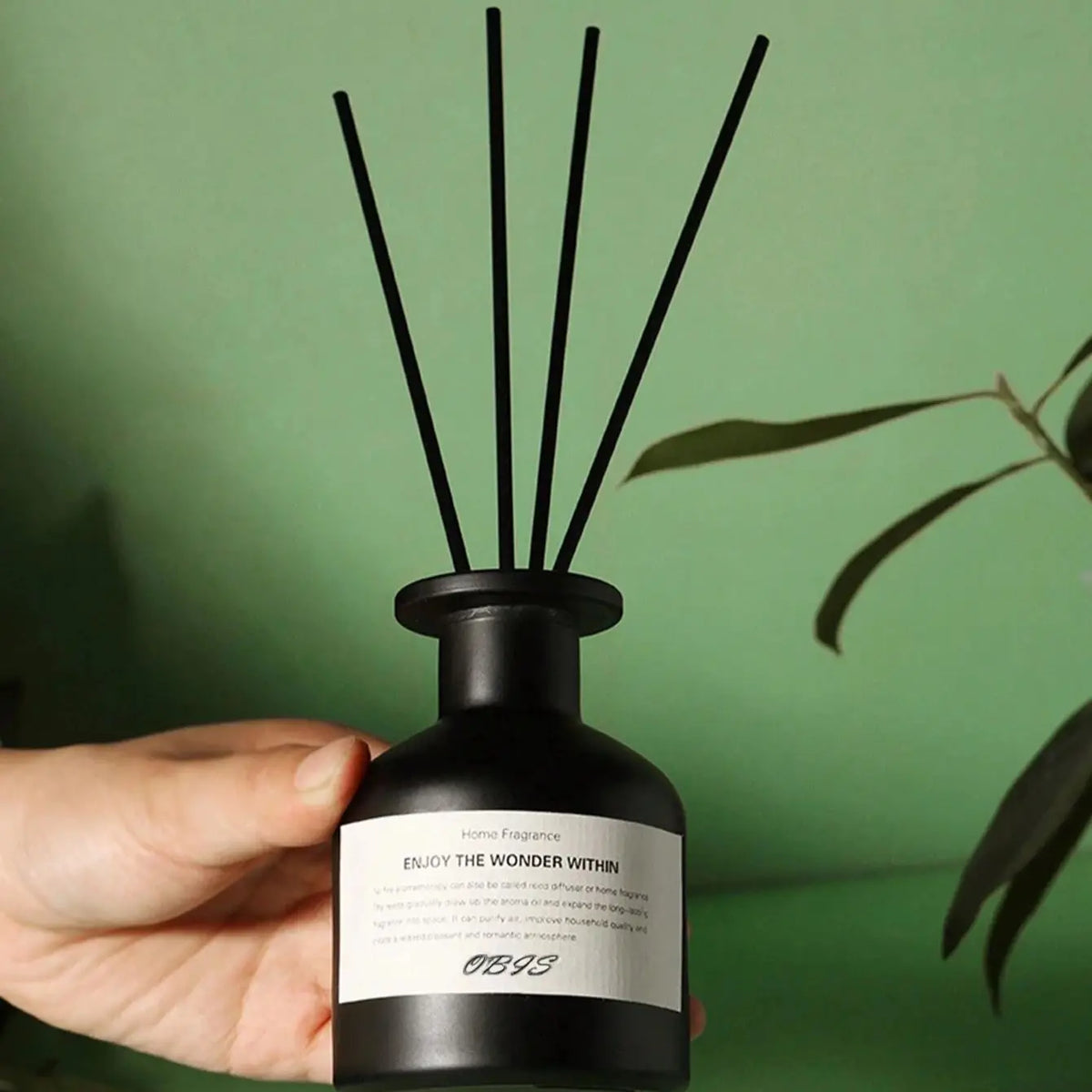 Flameless Freesia Jasmine Reed Diffuser for Home Fragrance and Freshness