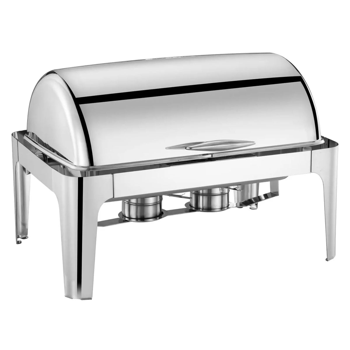 HiMISS Stainless Steel Roll Top Chafing Dish Buffet Food Warmer