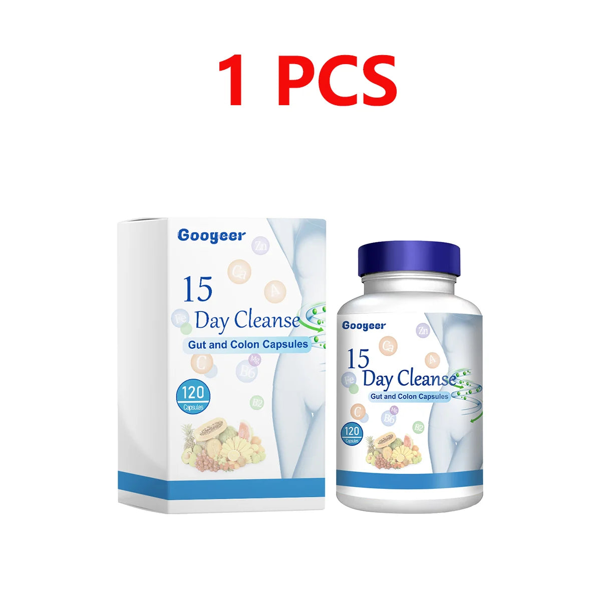 Gut And Colon Cleanse Capsules For Digestive Support and Energy