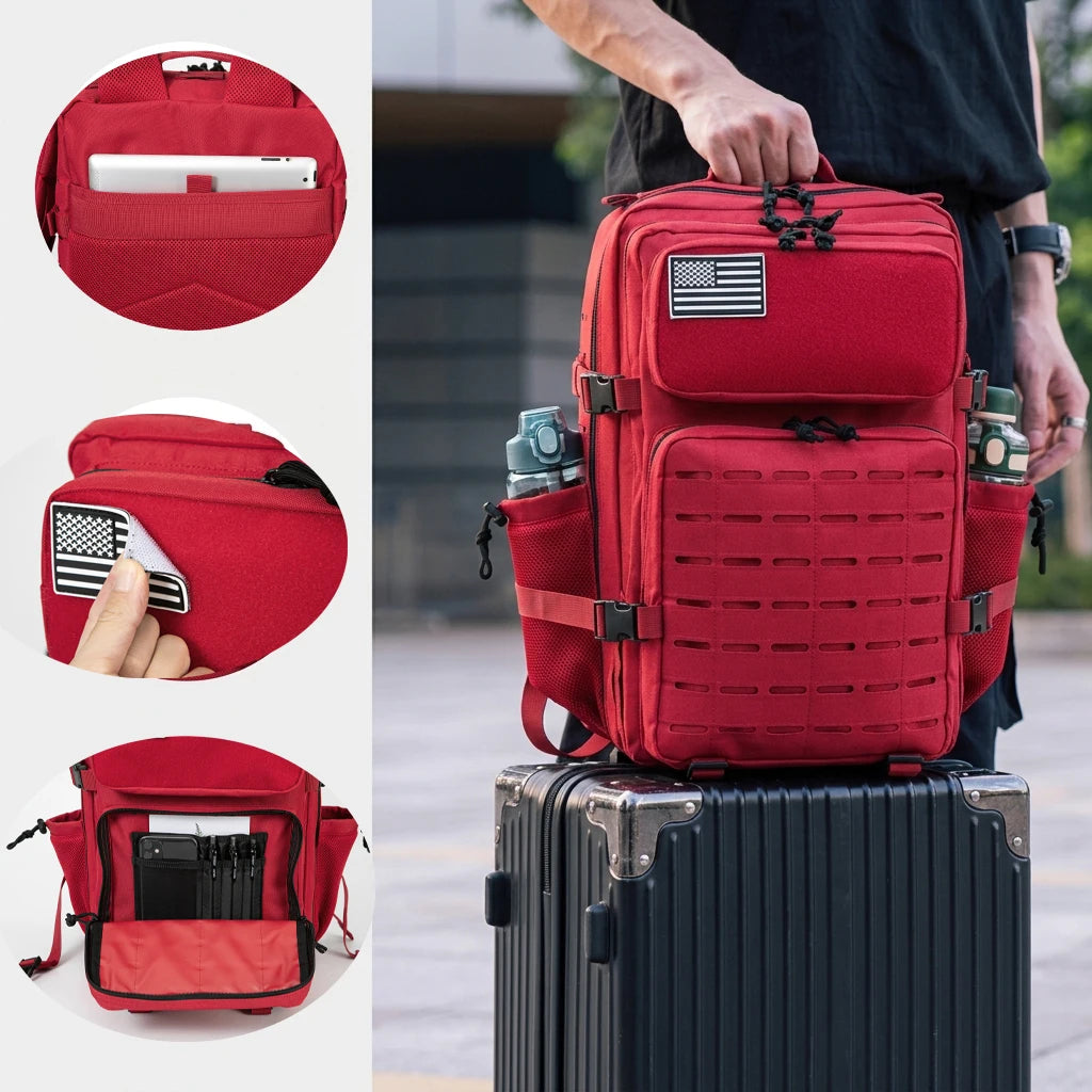 ReFire Gear Tactical MOLLE Backpack for Hiking Camping and Travel