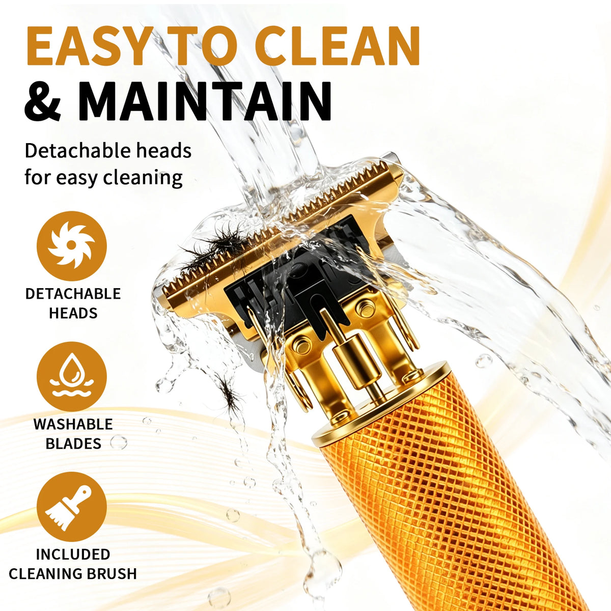 Men's Grooming Kit With Hair Clipper, Foil Shaver And Trimmer