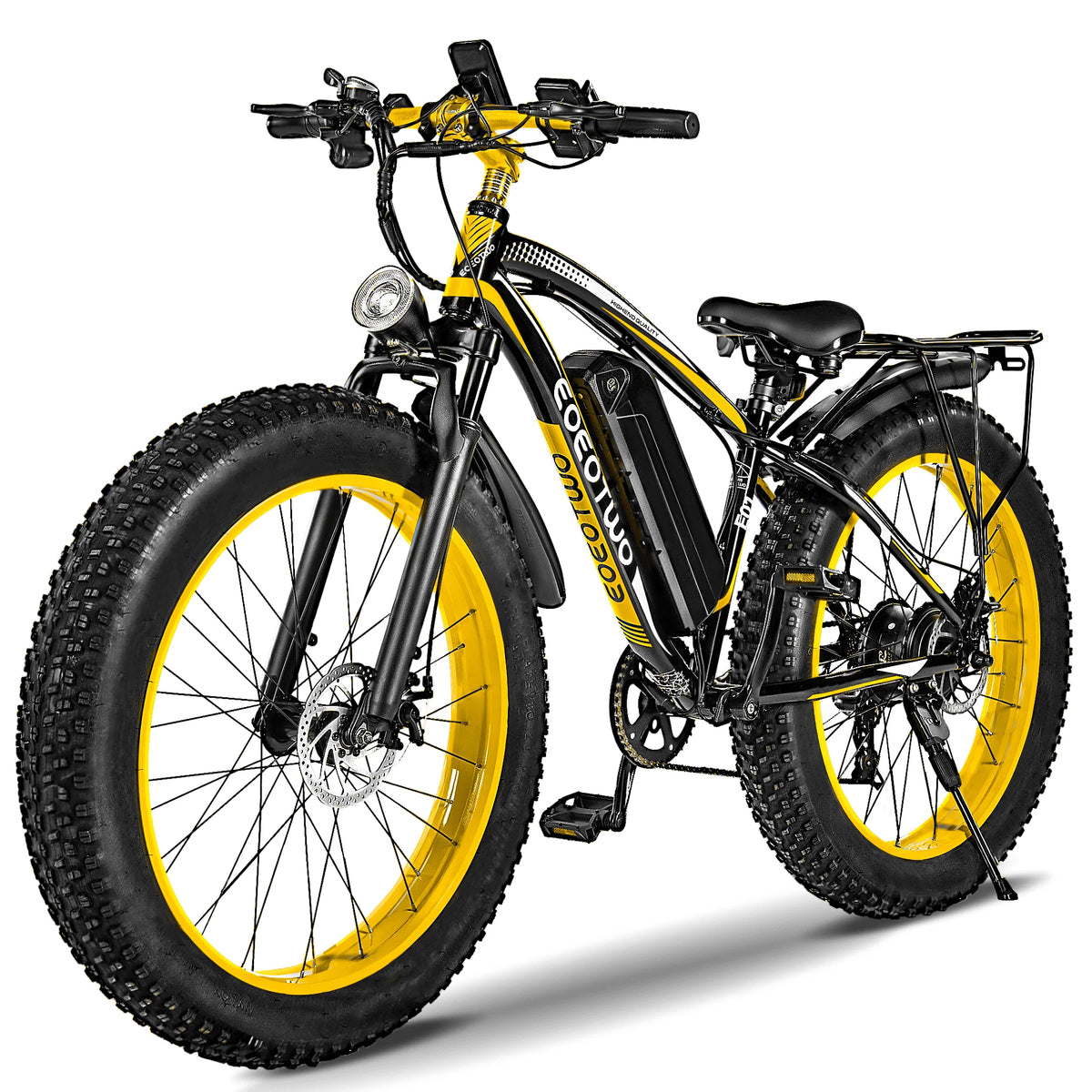 EOEOTWO Fat Tire Electric Bike With Long Range Battery