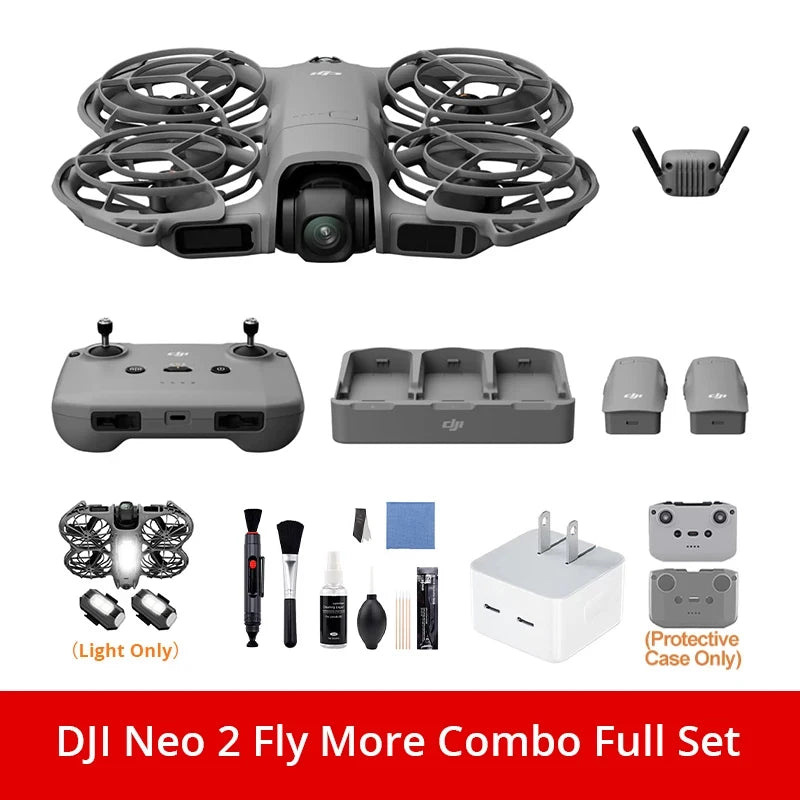 DJI Neo 2 Fly More Combo Drone With 4K Camera Tracking
