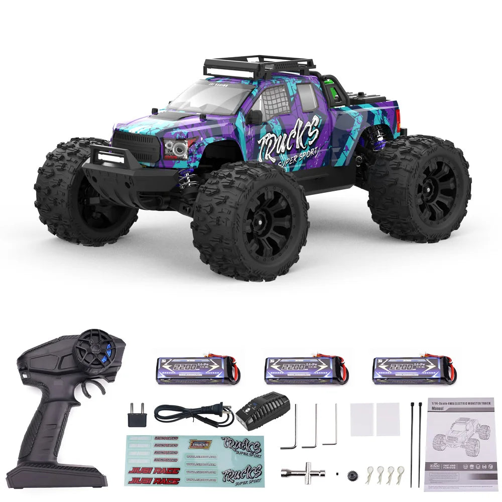 JIUSI PT14R V3 Brushless 4WD Off Road RC Racing Truck