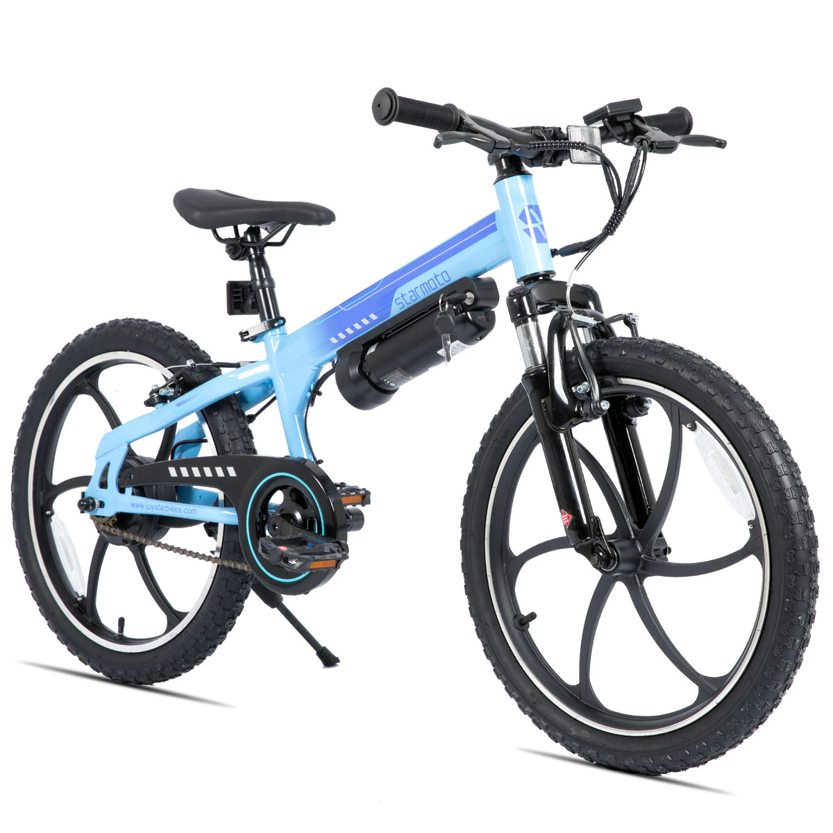 JOYSTAR Kids Electric Mountain Bike With Removable Battery