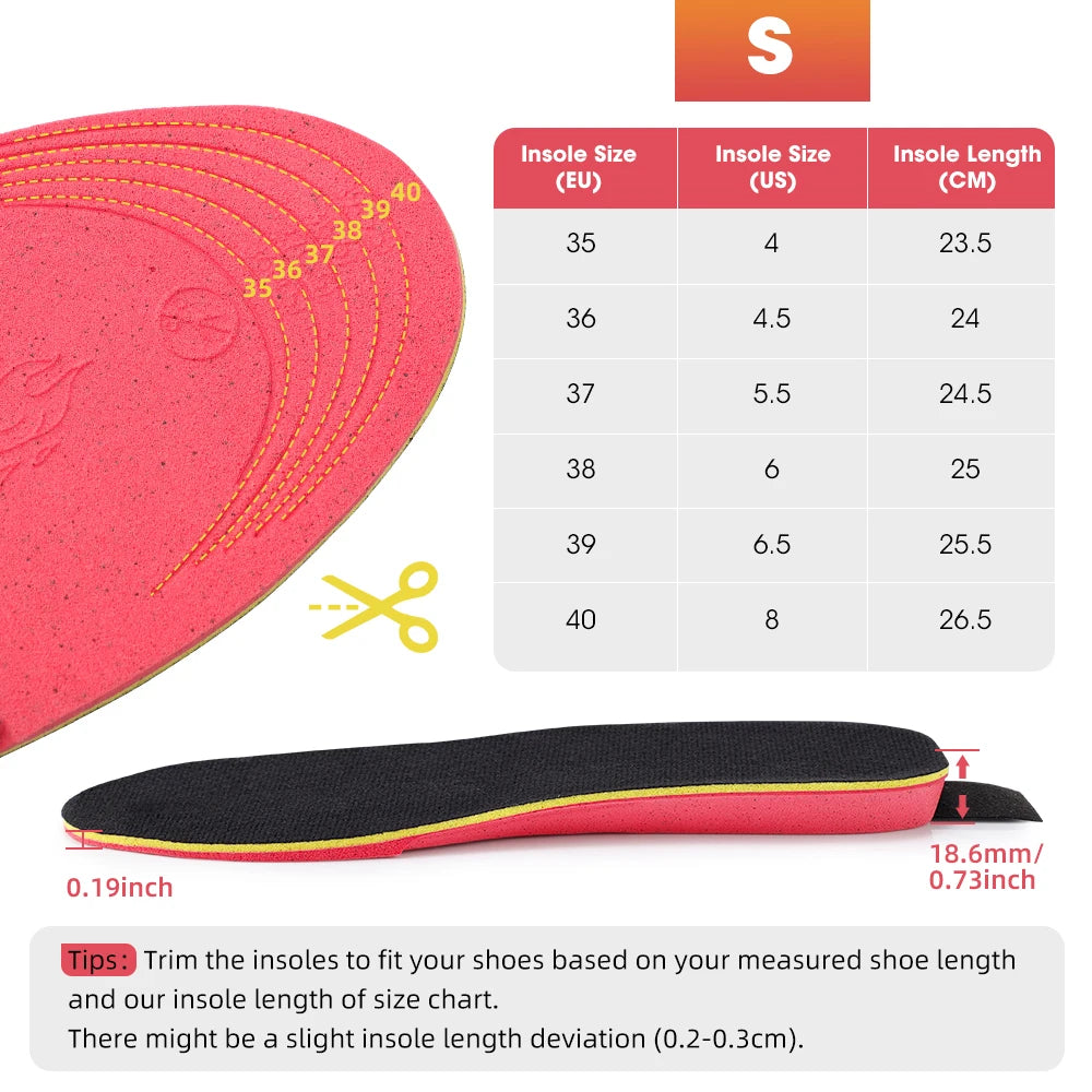 Rechargeable App Controlled Heated Insoles for Outdoor Winter Comfort