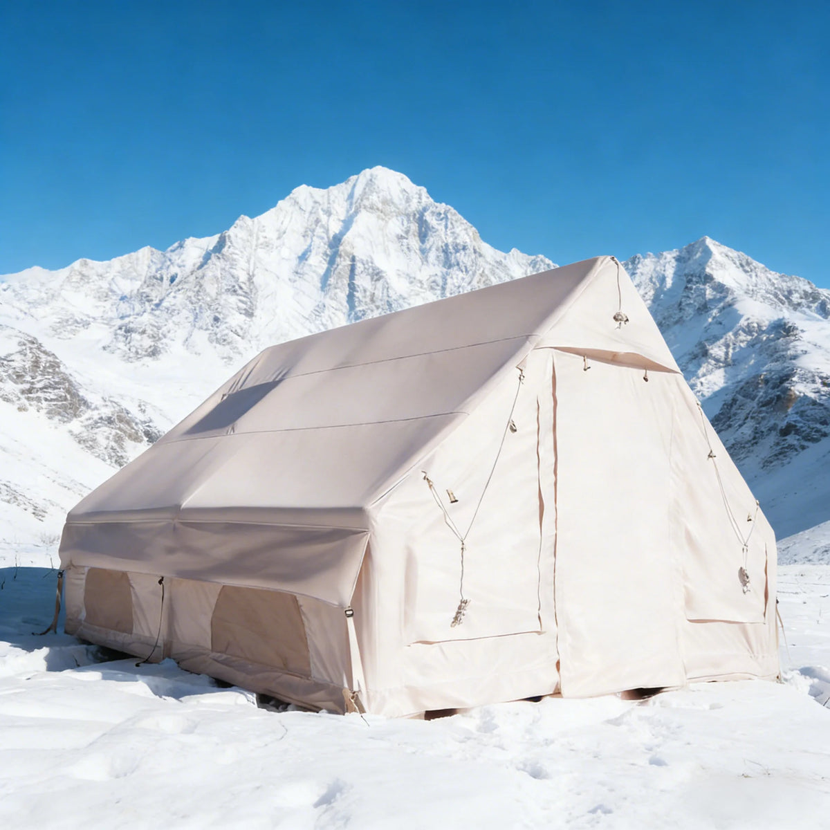 Pakicetus Inflatable Camping Tent With Skylight And Quick Setup