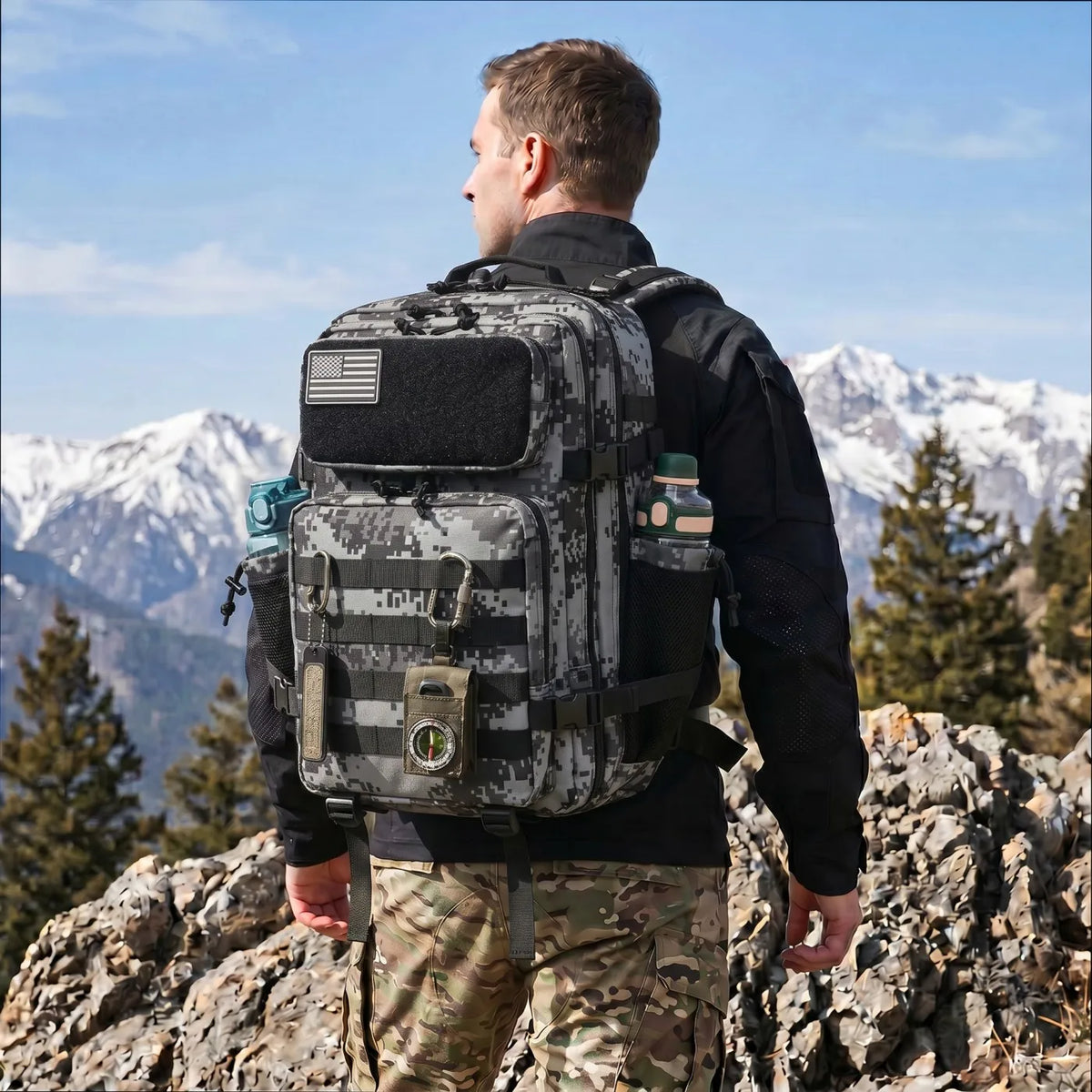 ReFire Gear Hunting Backpack With Dual Bottle Holders