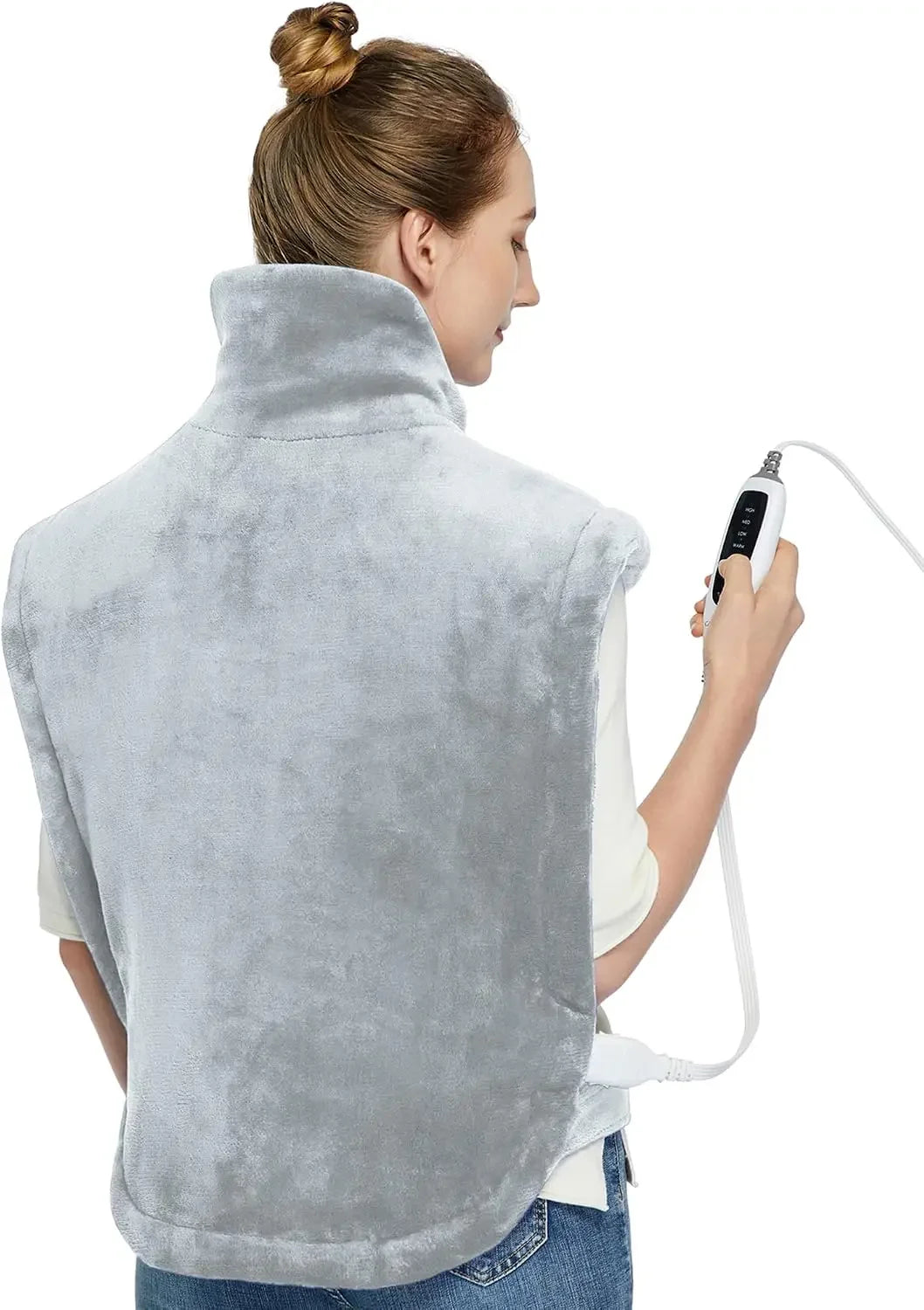 Weighted Electric Heating Pad for Back Neck and Shoulders