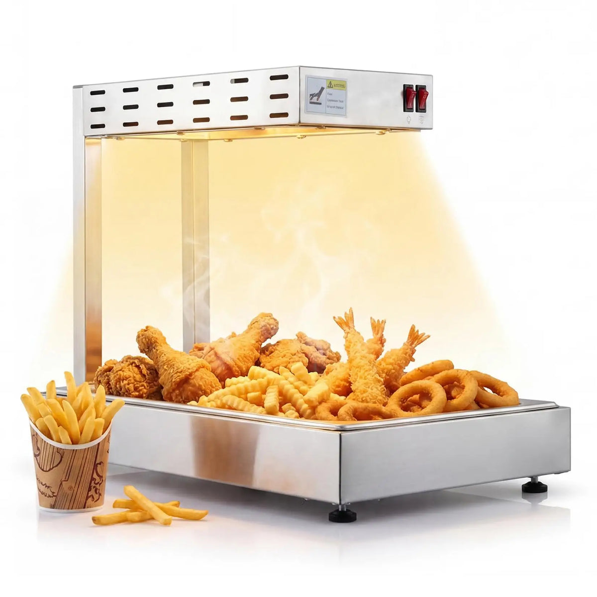 Adoolla Commercial Infrared Food Warmer Lamp for Restaurants and Buffets