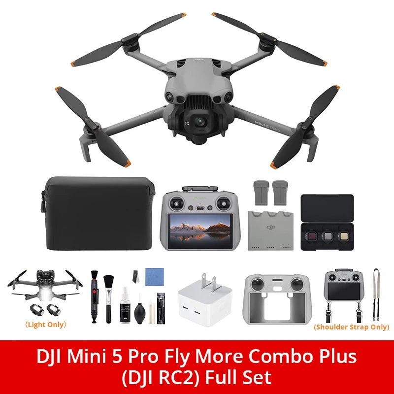 DJI Mini 5 Pro Fly More Combo Obstacle Sensing Drone