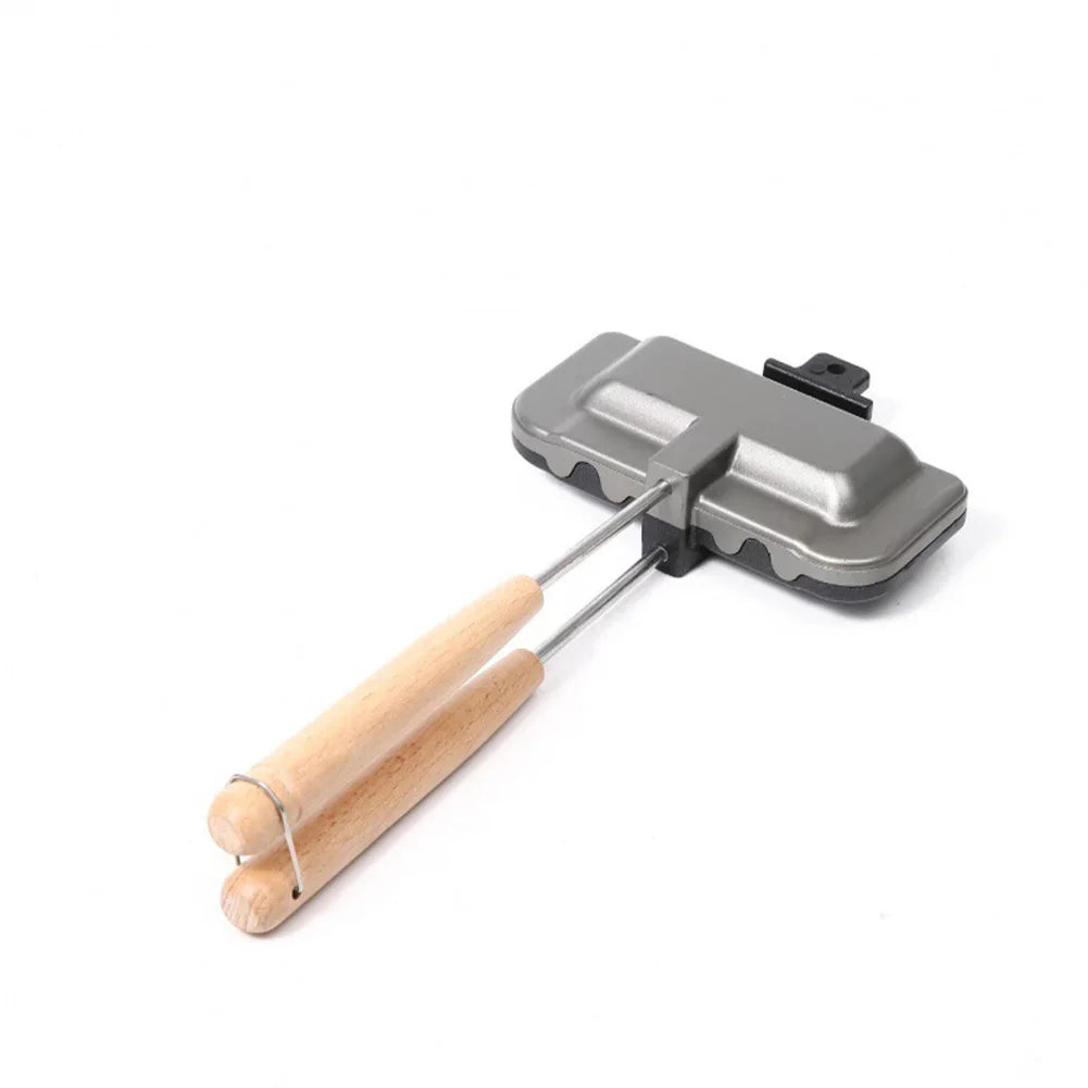 HiMISS Nonstick Double Sided Sandwich Maker And Hot Dog Toaster Pan