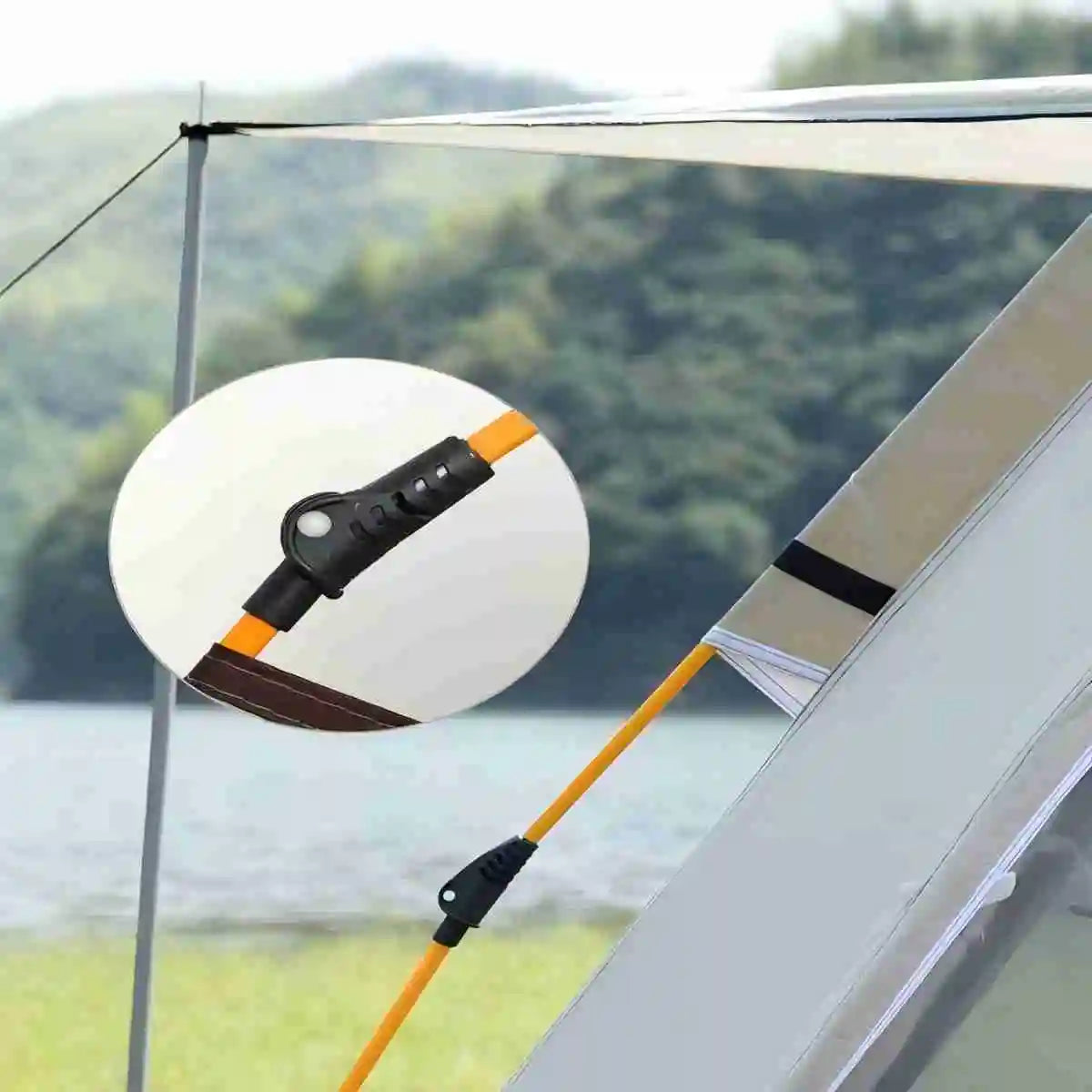 Pakicetus Automatic Outdoor Camping Tent With Sunshade And Two Doors