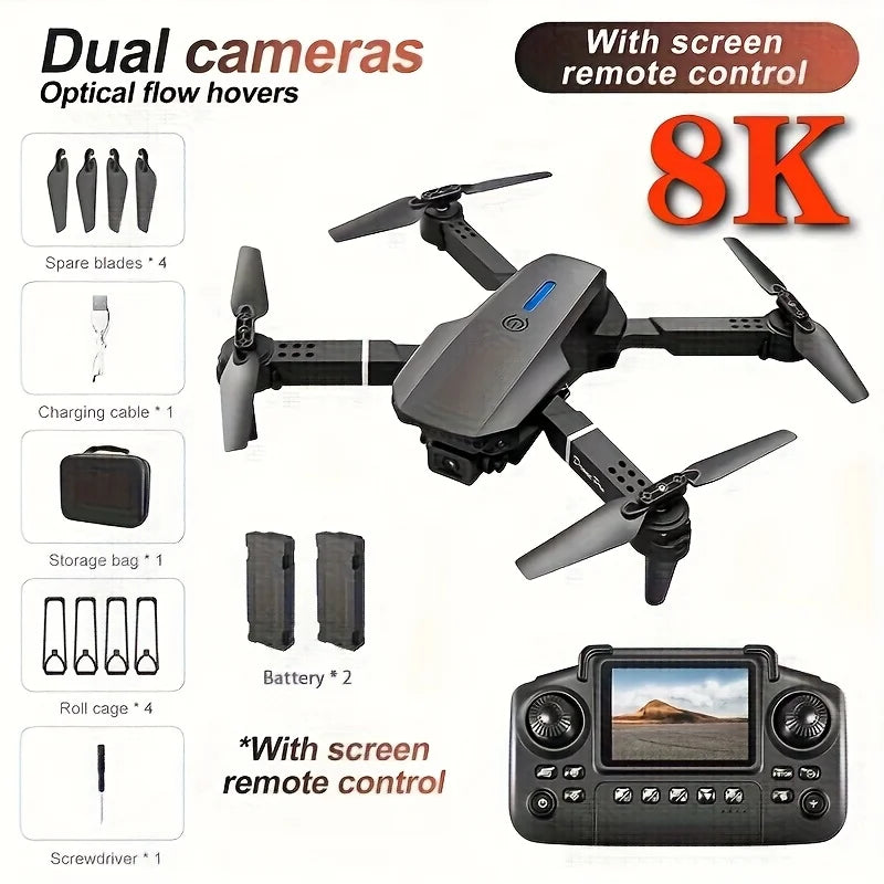 EVANOVM E88 Pro Max Foldable Drone With Dual Cameras
