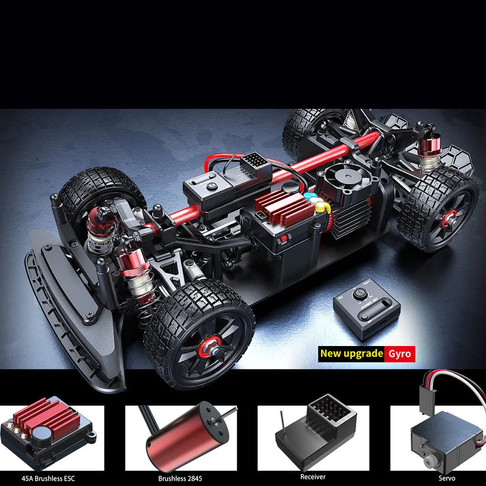 Jyscend MJX Brushless 4WD Off Road Remote Control Car