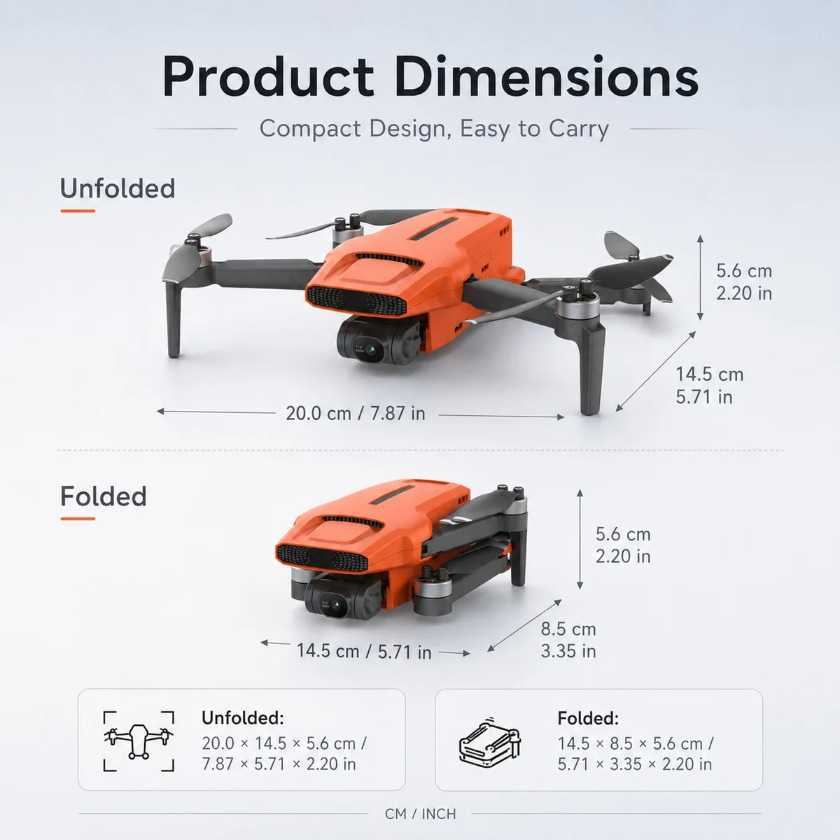 EVANOVM Mini 3 GPS Drone With 4K Camera And Gimbal