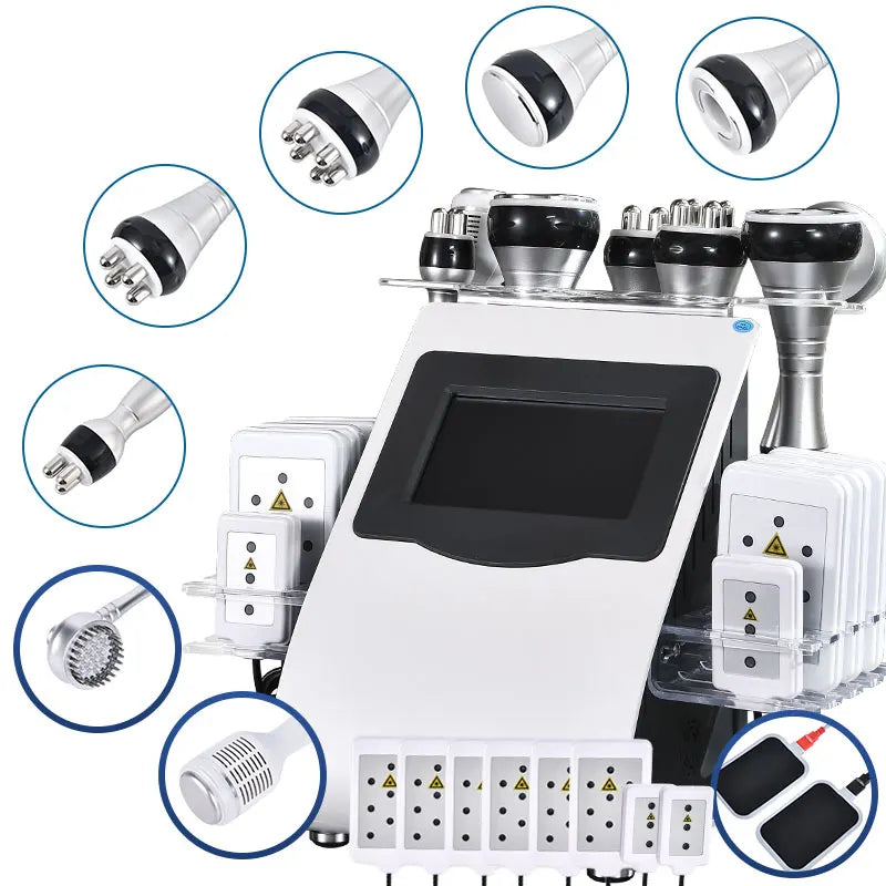 Amilibeauty 9 In 1 Cavitation Vacuum Body Slimming Machine