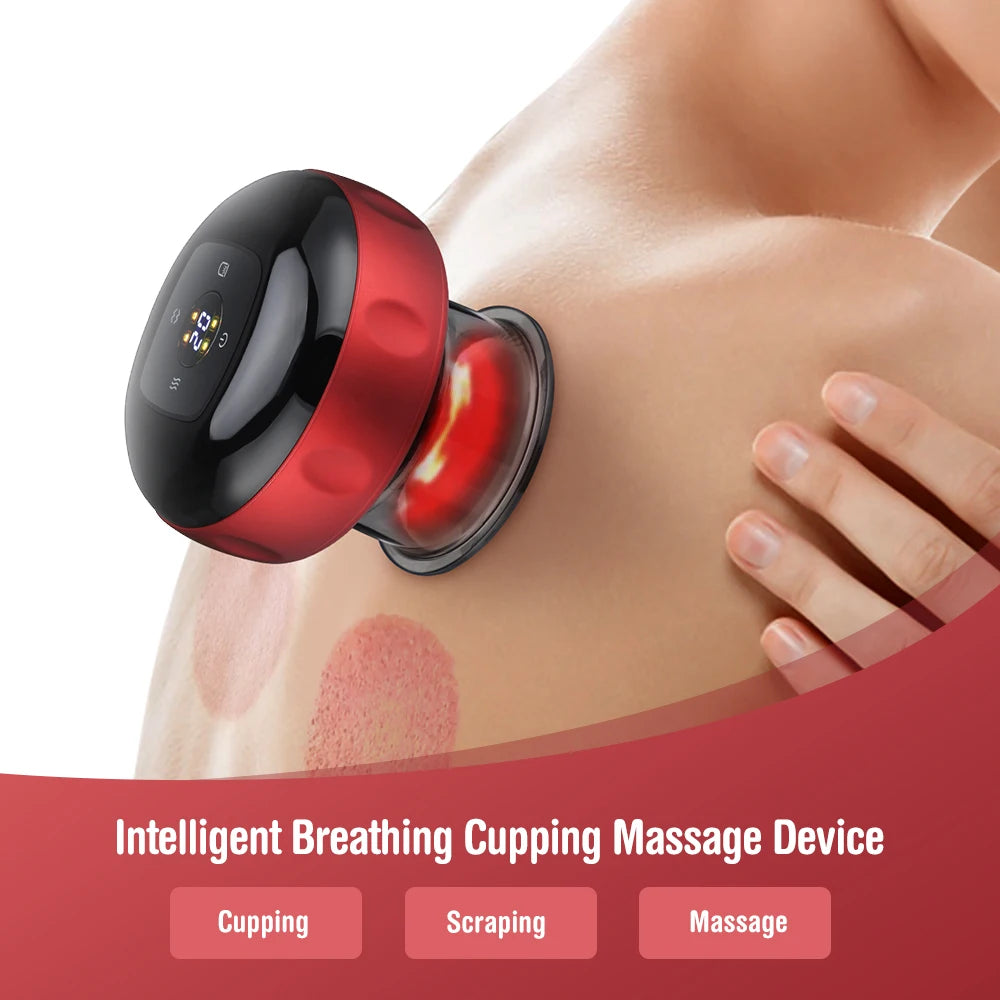 Hailicare Electric Cupping Massager for Body Vacuum Suction Therapy