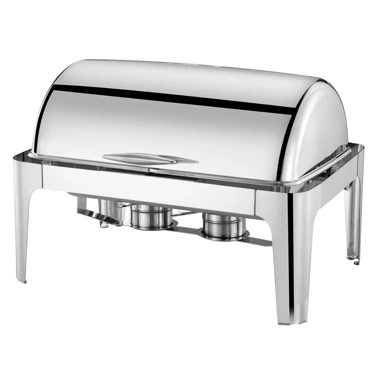HiMISS Stainless Steel Roll Top Chafing Dish Buffet Food Warmer