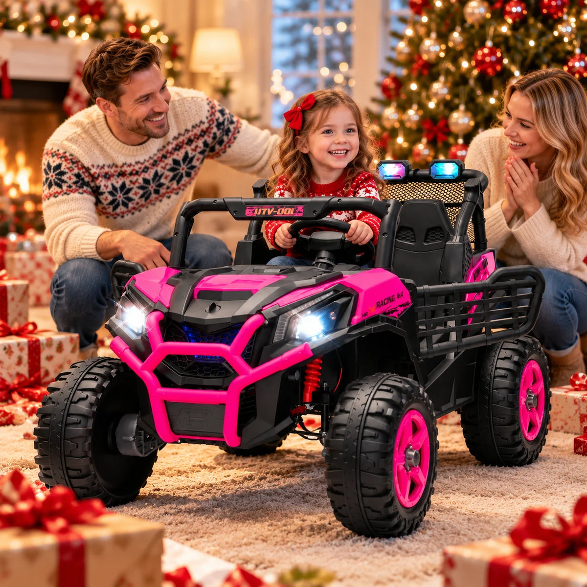 JOYRACER 24V Two Seater Electric Off Road Ride On UTV