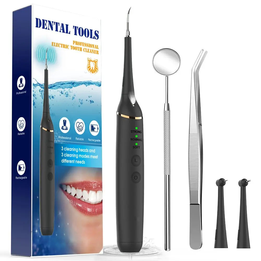 Rechargeable Ultrasonic Dental Scaler For Tartar And Plaque Removal