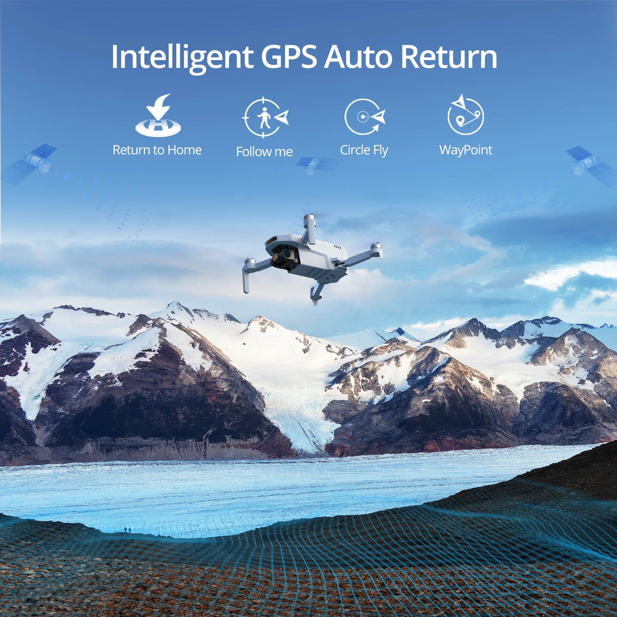 Potensic ATOM SE GPS Drone With 4K EIS Camera Technology