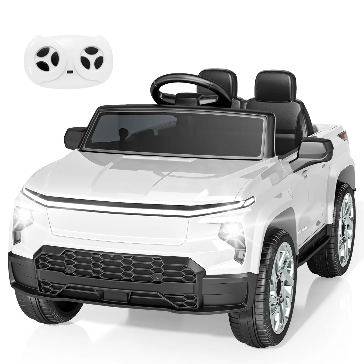 Chevrolet Silverado Trail Boss 24V Two-Seater Kids Ride-On Truck